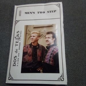 Dos de Tejas Sewing Pattern 4023 Men's Two Step Men's Western Shirt Rodeo Shirt